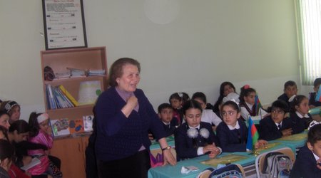 İctimai birlik orta məktəbdə təlim keçdi - Fotolar