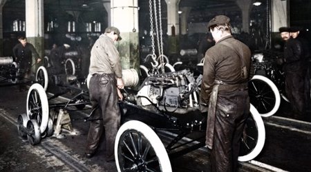 Rise of the robots: The evolution of Ford's assembly line