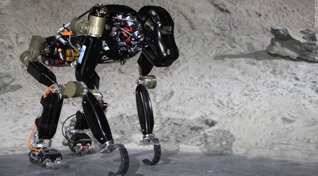 This robotic chimp could one day roam the moon