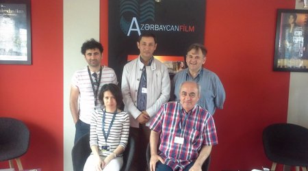 Kann kinofestivalında Azərbaycan pavilyonu quruldu - Fotolar