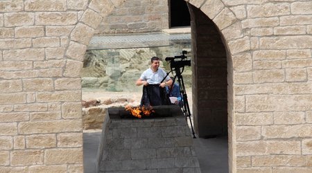 "Atəşgah" məbədinin açılışı oldu - FOTOLAR