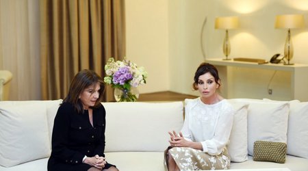 Мехрибан Алиева встретилась с сенатором Франции