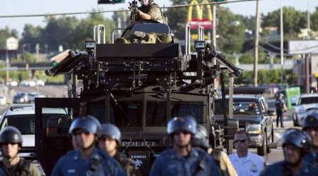 Obama restricts 'military' gear going to police
