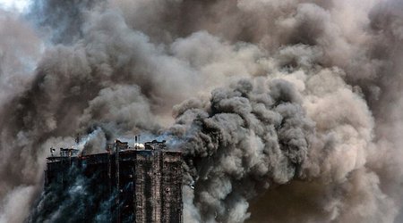 Images of Baku inferno that claimed at least 15 lives including three children