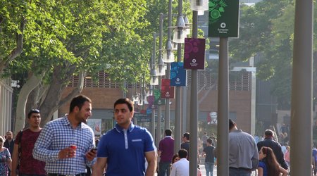 I Avropa Oyunları ab-havasında olan paytaxt küçələri - FOTOLAR