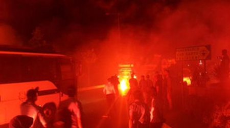​"Fənərbağça" klubunun avtobusuna hücum edildi