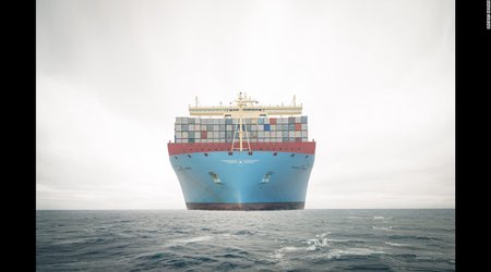 Rare images of a 'rock star' mega-ship