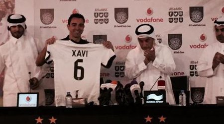 Xavi rəsmən Qətər klubunda
