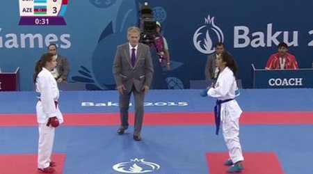 İlk medalı qazanan idmançımız danışdı