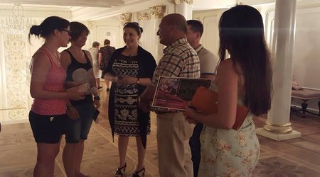 Əcnəbi qonaqlar Musiqili Teatrda - Fotolar