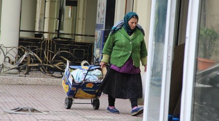 Yükləri belində olanlar - FOTOLAR