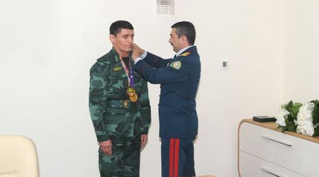 Rəsul Çunayevə rütbə verildi - Fotolar