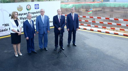 Sumqayıtda yeni müasir Məhkəmə Kompleksinin təməli qoyuldu - Fotolar