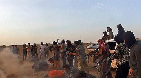 Yazidis reveal how they survived slaughter of 800 men by playing dead in mass grave