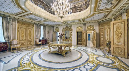 Inside the Russian mega-mansions that've had £40m knocked off