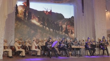 Astanada türk xalqlarının musiqi festivalı keçirildi