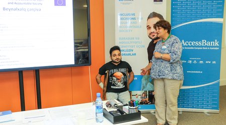 AccessBank inklüziv təhsillə bağlı layihəyə dəstək oldu - Fotolar