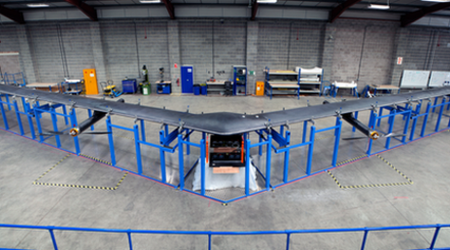 Facebook builds drone for internet access