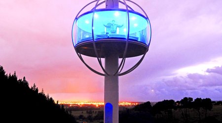 This voice-activated, solar-powered treehouse will even serve you a beer