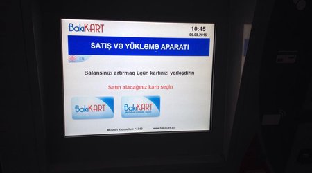 Vahid kart sistemi ictimaiyyətə təqdim olundu - FOTOLAR