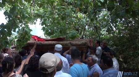 NO COMMENT: Rasim Əliyevin son mənzilə yola salınması - ANN.TV