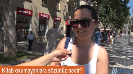 QƏFİL SUAL: Kitab oxumağı sevirsiniz? - ANN.TV