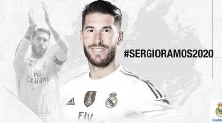 Serxio Ramos "Real"la müqavilənin müddətini uzatdı