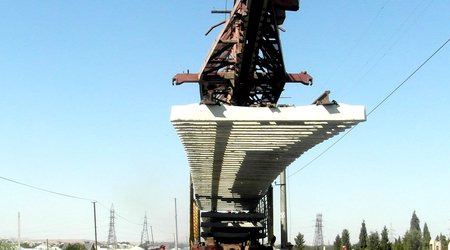 Ведутся работы на последних километрах железной дороги Баку-Хырдалан-Сумгайыт