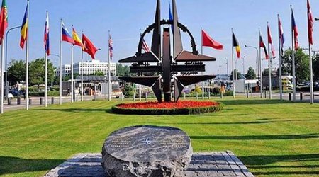NATO Gürcüstanda hərbi mərkəz açdı - VİDEO