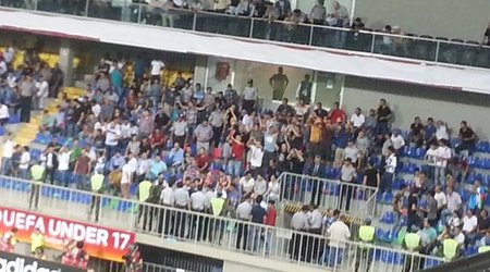 Azərbaycan və Xorvatiya azərkeşləri arasında qarşıdurma yaşanıb