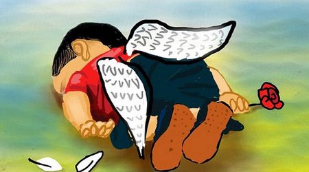 'God be with you, little angel'