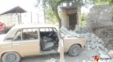 7 ballıq zəlzələ Oğuzu bu hala saldı - FOTOLAR
