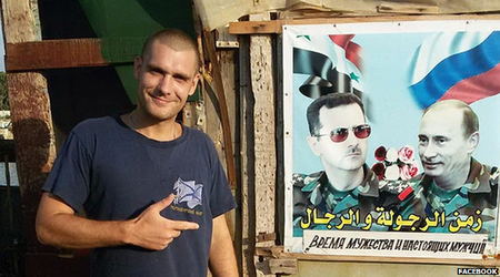 Who are these Russian fighters posting pics of themselves in Syria?