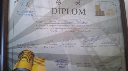 Gənc Tamaşaçılar Teatrının aktyoru "Ən yaxşı aktyor" oldu