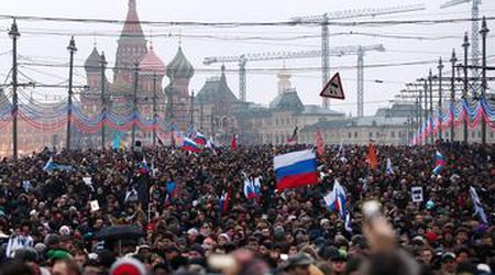 Russian opposition plans mass rally demanding change of power