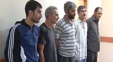 Bakıda qaydaları pozan 8 sürücü həbs olundu - Fotolar