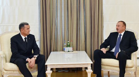 President Aliyev receives Turkmenistan's deputy premier