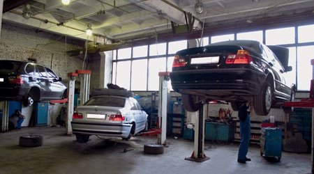 Оштрафованы владельцы автомастерских