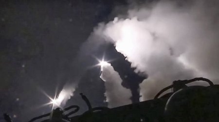 Russian bombardment of ISIS continues with HUGE missile attack from sea