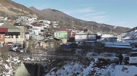 В Азербайджане выпал сильный снег