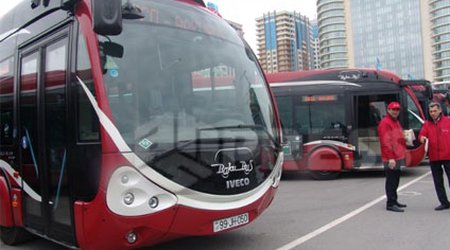 Avtobus sürücülərinə nəzarət gücləndirilir - VİDEO