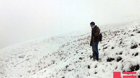 Quba və Qusara qar yağdı - FOTO