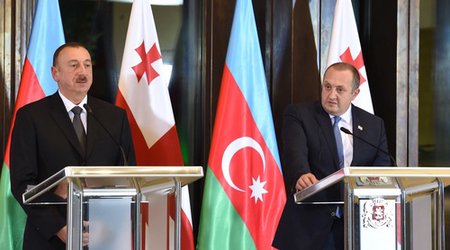 Azerbaijani, Georgian presidents pledge strategic partnership