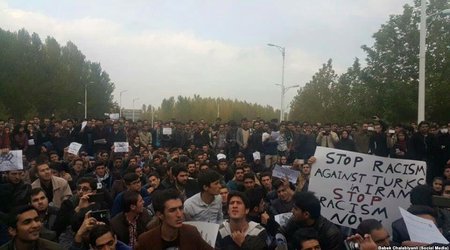 Iranian Azeris protest insult on national TV