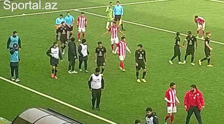 “Dalğa Arena”da insident – FOTO