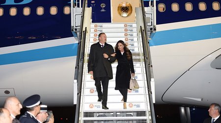 President Aliyev visits Paris