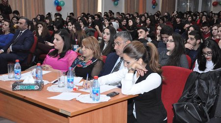 ADU-da vətənpərvərlik mövzusunda “Şeir çələngi” adlı tədbir keçirildi - Fotolar