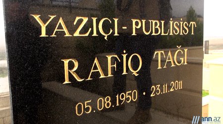 NO COMMENT: Rafiq Tağının anım mərasimi