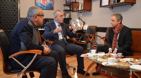İsveç Krallığının Azərbaycandakı səfirliyinin nümayəndəsi GTT-nin qonağı oldu - Fotolar