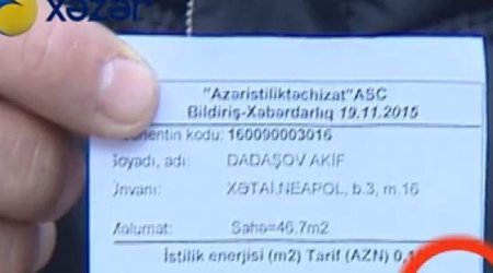 İstilik sistemi yoxdur, amma borc yazılıb - VİDEO